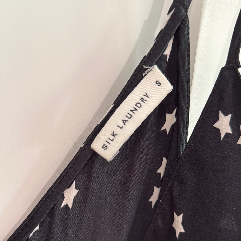 Silk Laundry star silk dress - Picture 3 of 3